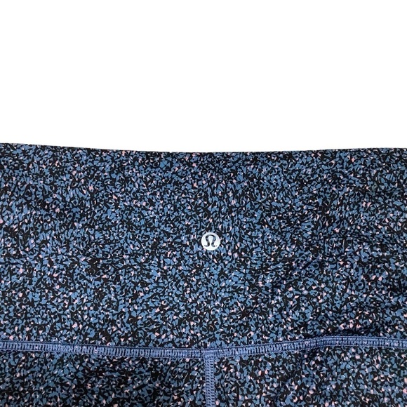 Lululemon Wunder Under Full Length Sz 10 Flashback Confetti - Picture 6 of 8